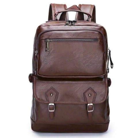 Mochila Executiva de Couro My Chair Marrom